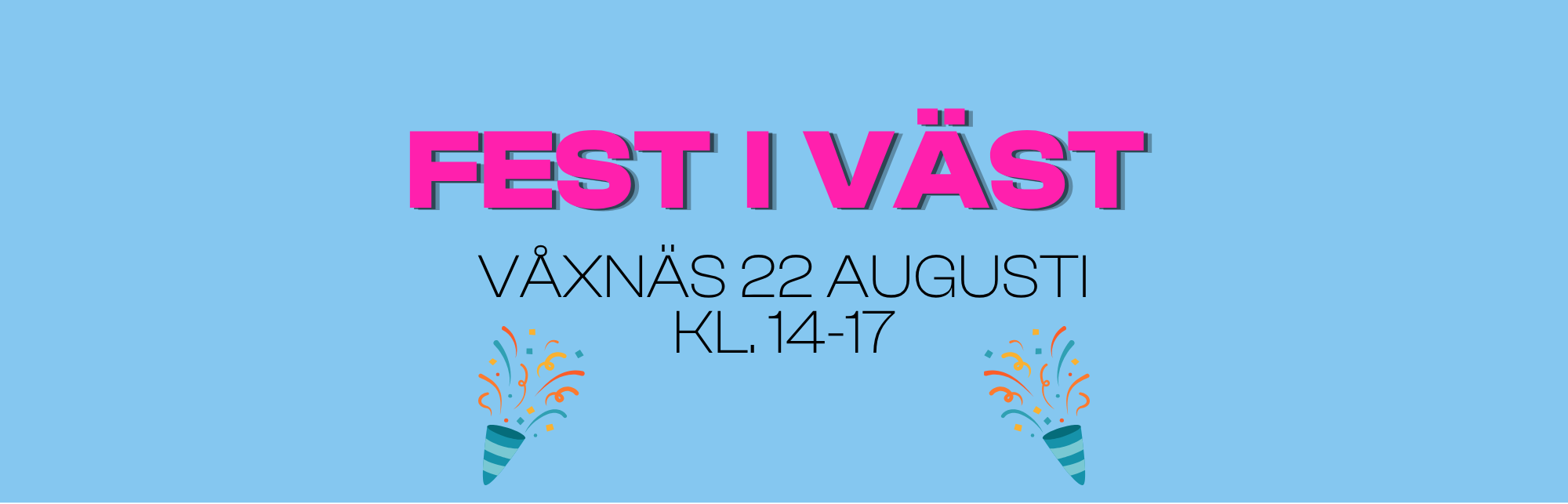 Fest i väst - 2026 header